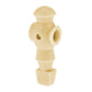 freneci 5/8 Inch Table Soccer Men Dynamo Foosball Man for Indoor Game Replacement - Beige
