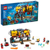 LEGO City Ocean Exploration Base Playset 60265, with Submarine, Underwater Drone, Diver, Sub Pilot, Scientist and 2 Diver Minifigures, Plus Stingray