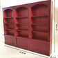 EatingBiting 1:12 MINI Miniature Furniture Wooden Display Cabinet Bookcase Book Shelf Cabinet Wardrobe Model for Fairy Garden