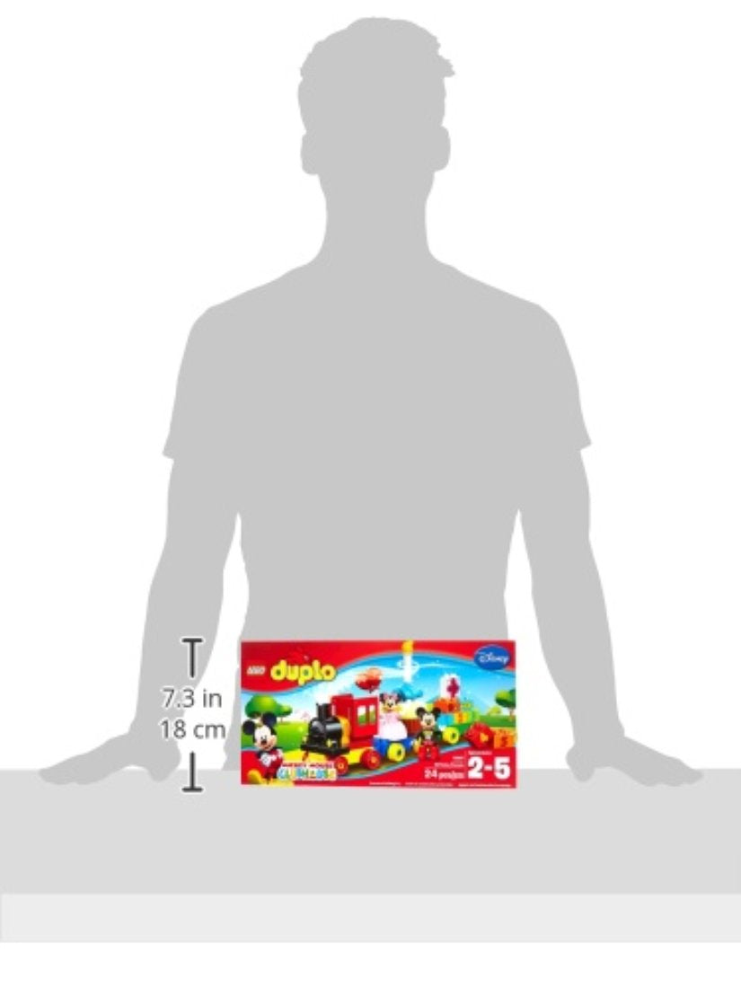 LEGO DUPLO l Disney Mickey Mouse Clubhouse Mickey & Minnie Birthday Parade 10597 Disney Toy (24 Pieces)