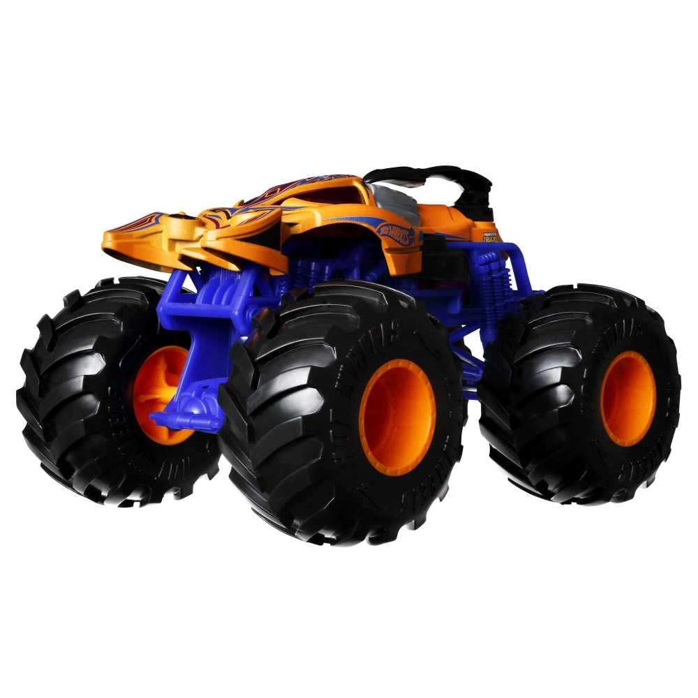 Hot Wheels New Monster Truck Oversized SCORPEDO 1:24 1/24 Scale Orange and Blue
