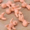 36Pcs King Cake Babies, 1.2 Inch Mini Plastic Babies for Baby Shower Game