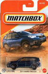 Matchbox Subaru Forester 2019 Diecast Car, 1:64 Scale, Blue, 01/125