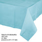 Trendware Pastel Blue Paper Tablecloths, 3 Count