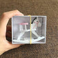 EatingBiting Adult Scene 1:12 Dollhouse Miniature Furniture Room Wooden Horse Rocking Chair, Can Shake, Memory Landscape Worth to Purchase