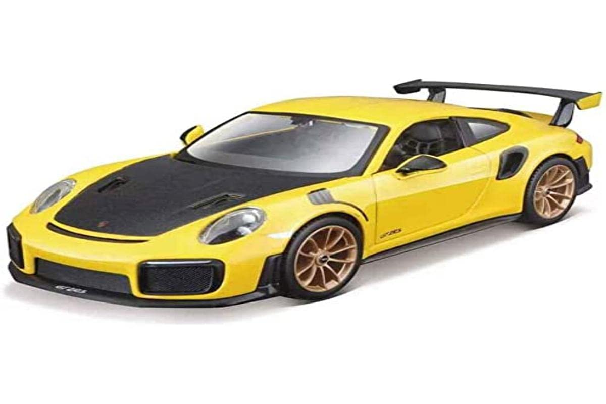 Maisto 1:24 Assembly Line Porsche 911 GT2 RS - Yellow
