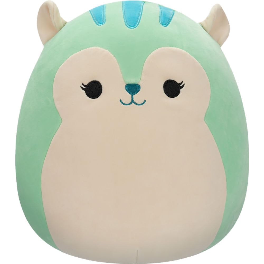 Squishmallows Squishmallow Plush Toy Fuyuki the Green Squirrel 20 cm Cuddly Toys