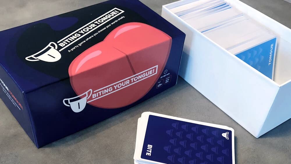 Biting Your Tongue - A Party Card Game Where You Choose Your Words Wisely