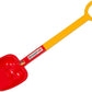 Spielstabil Four Seasons Pack of Sand Toys - Children's & Toddler Outdoor Toys, Long Handled Beach Shovel, Leaf Rake, Flat Snow Shovel & Garden Rake
