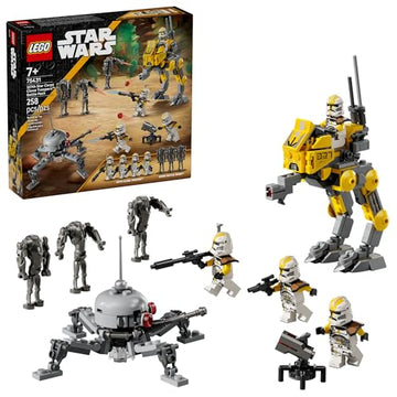 LEGO Star Wars 327th Star Corps Clone Troopers Battle Pack Building Toy - Pretend Play Set for Boys & Girls, Ages 7+ - Collectible Model Kit & Kids