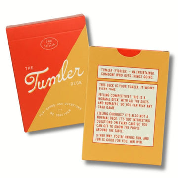 The Tumler Deck | Playing Cards with Questions | Conversation Card Game
