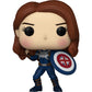 Captain Carter Stealth Suit: P o p ! Vinyl Figurine Bundle with 1 Compatible 'ToysDiva' Graphic Protector (968-58653 - B)