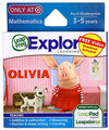 LeapFrog Olivia Mathematics Exclusive Learning Game (Works with LeapPad1, LeapPad2, and LeapPad Ultra Learning Tablets, Leapster Explorer,