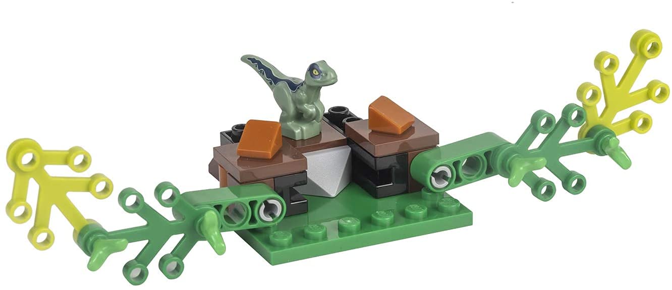 LEGO Jurassic World: Baby Raptor in Hiding - Dinosaur Dino