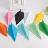 100Pcs Premade Rainbow Origami Paper Airplane Folded Origami Planes for Kids Party Supplies Plane Theme Birthday Baby Shower Party Table Centerpiece