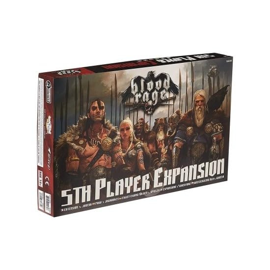 Blood Rage 5th Player Board Game EXPANSION | Strategy Game | Viking Battle Game | Tabletop Miniatures Game for Adults and Teens | Ages 14+ | 2-4