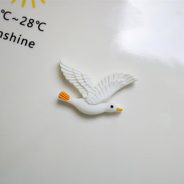 XRI XURUOYI 12Pcs Miniature White Flying Dove Figurines, Elegant Resin Peace Birds for Dollhouse Garden, Rooftop, Wedding Scenes, Collectible Animal