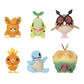 Pokémon Battle Figure Multipack (6PK: 2" Pawmi, Squirtle #2, Torchic, Turtwig, Hoothoot, Appltun) W9