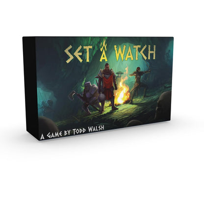 Rock Manor Games - Set A Watch - A 1-4 Player Cooperative Game - Use Skills and Dice to Battle Monsters and Defeat The Horde
