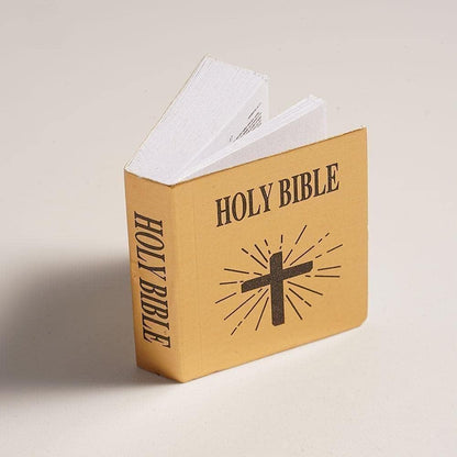 Mini Bible Pocket Book 1/12 Dollhouse Miniature Book Bookshelf Bedroom Library Accessories, Dollhouse Furniture, Dolls and Accessories, Decorations