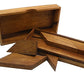 K Letter - Wooden Puzzle with Frame