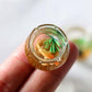 Dollhouse Miniature Fish Tank 1PC Dollhouse Mini Glass Fish Tank Model Home Ornament Miniature Fish Bowl Scene Model Dollhouse Decor Toy(Square)