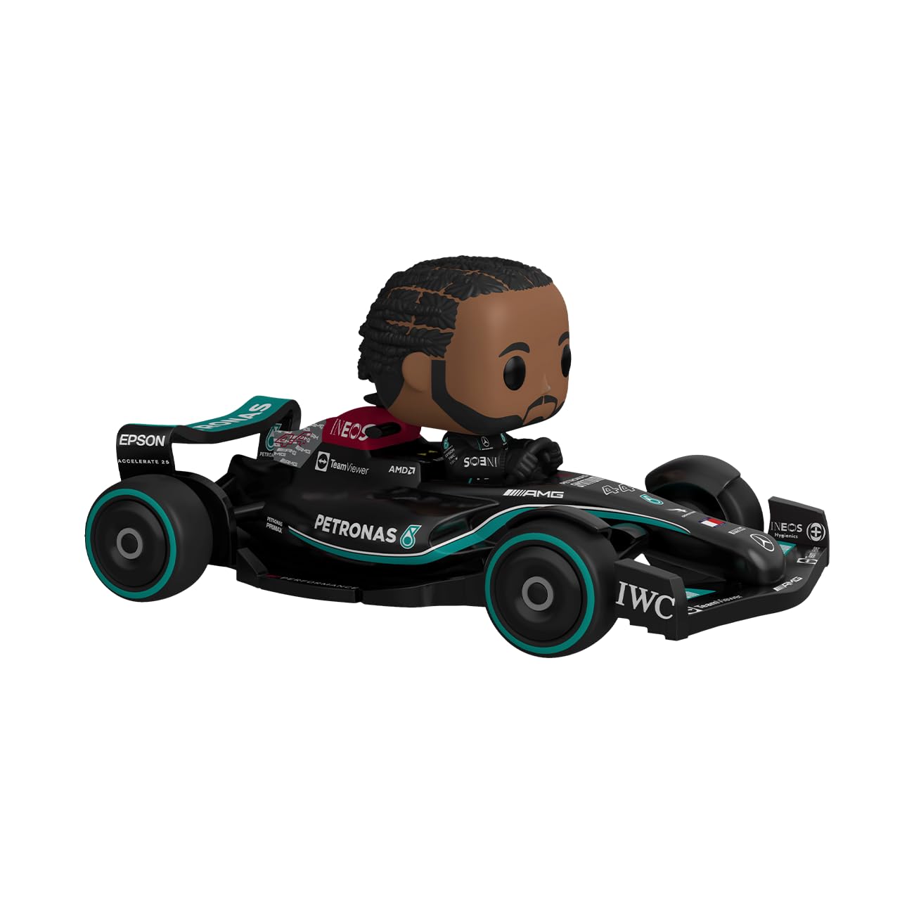 Funko POP! Ride Super Deluxe: F1 Mercedes Lewis Hamilton - Mercedes-Benz - Collectable Vinyl Figure - Gift Idea - Official Merchandise - for Kids &