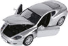 DB9 Coupe Silver Metallic Timeless Legends 1/24 Diecast Model Car by Motormax 73321sil