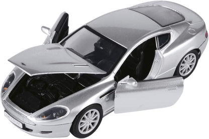 DB9 Coupe Silver Metallic Timeless Legends 1/24 Diecast Model Car by Motormax 73321sil