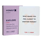 The Skin Deep Honest X Intimacy Card Game (3 Decks) - Couples Games for Adults to Explore Intimate Relationship Questions - Spicy Conversation Cards