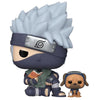 Funko Pop Naruto Shippuden: Naruto Uzumaki Kurama Link Mode Figure Special Edition Multicolor Exclusive (Kakashi with Pakkun)
