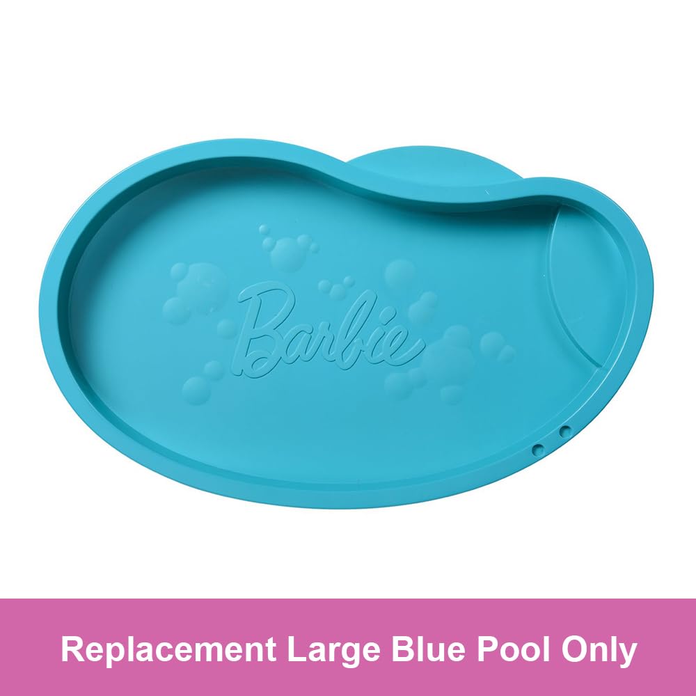Replacement Part for Barbie Doll Dreamhouse Doll House Playset HMX10 - Replacement Large Blue Pool