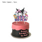 25PCS kuromi and melody Cake Toppers Cupcake Toppers Cake Decorations,kuromi and melody Birthday Party Supplies Decorations (25pcs)