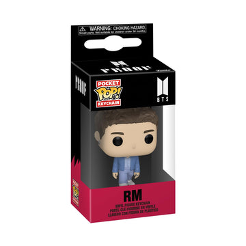 Funko POP! Keychain: BTS - RM Novelty Keyring - Collectable Mini Figure - Stocking Filler - Gift Idea - Official Merchandise - Music Fans - Backpack