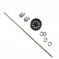 JIAFANRC 9201E Drive Shaft Assembly PX9200-25 for 1:10 1:12 PX9200 9201E 9203E 9205E 9206E 9200E Trucks 200E 210E Brushless RC Cars