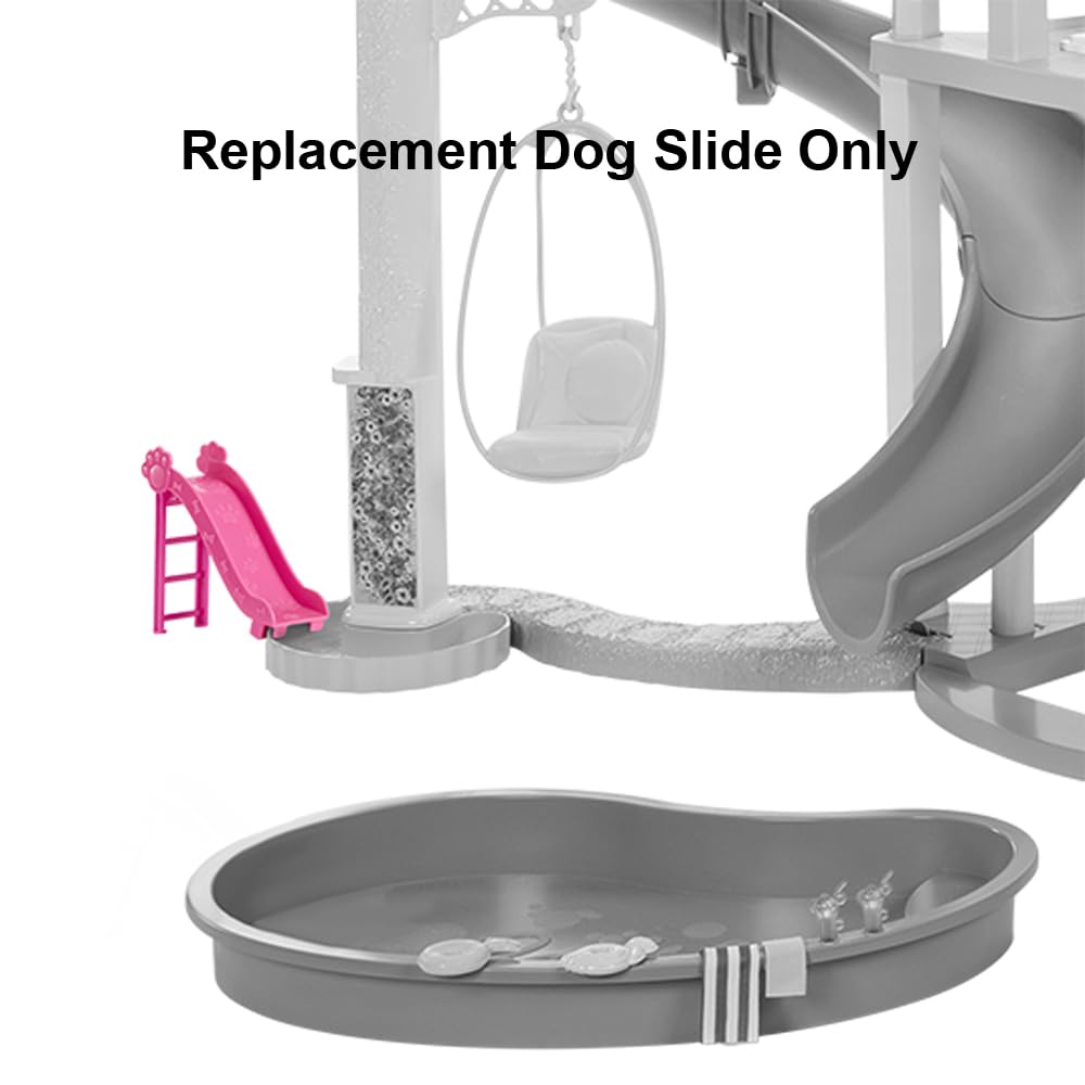Replacement Part for Barbie Doll Dreamhouse Doll House Playset HMX10 - Replacement Pink Dog Slide