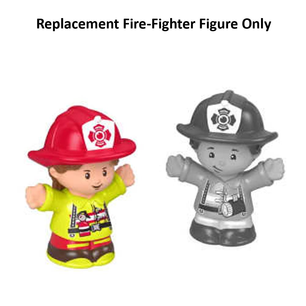 Replacement Part for Fisher-Price Little People Helping Others Firetruck Playset - FMN98 ~ Replacement Fire-Fighter Figure