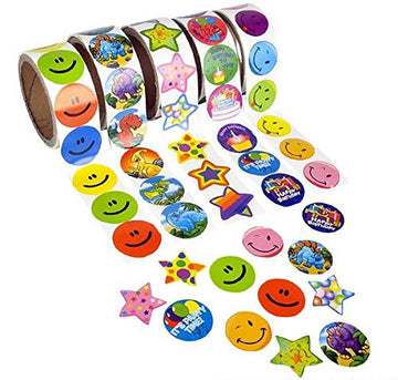 Rhode Island Novelty Sticker Roll Assortment (10 Rolls)
