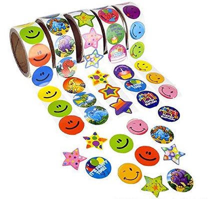 Rhode Island Novelty Sticker Roll Assortment (10 Rolls)