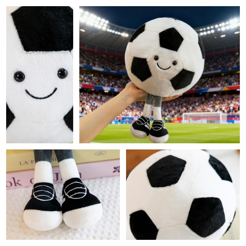 XIZHI 9.8 inch Plush Football Stuffed Toy Throw Pillow Sports Toy Gift