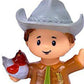 Fisher-Price Replacement Part Little People Caring for Animals Farm Zoo Safari Friends Playset DWC31 and CHJ51 - Replacement Farmer Cowboy Figure