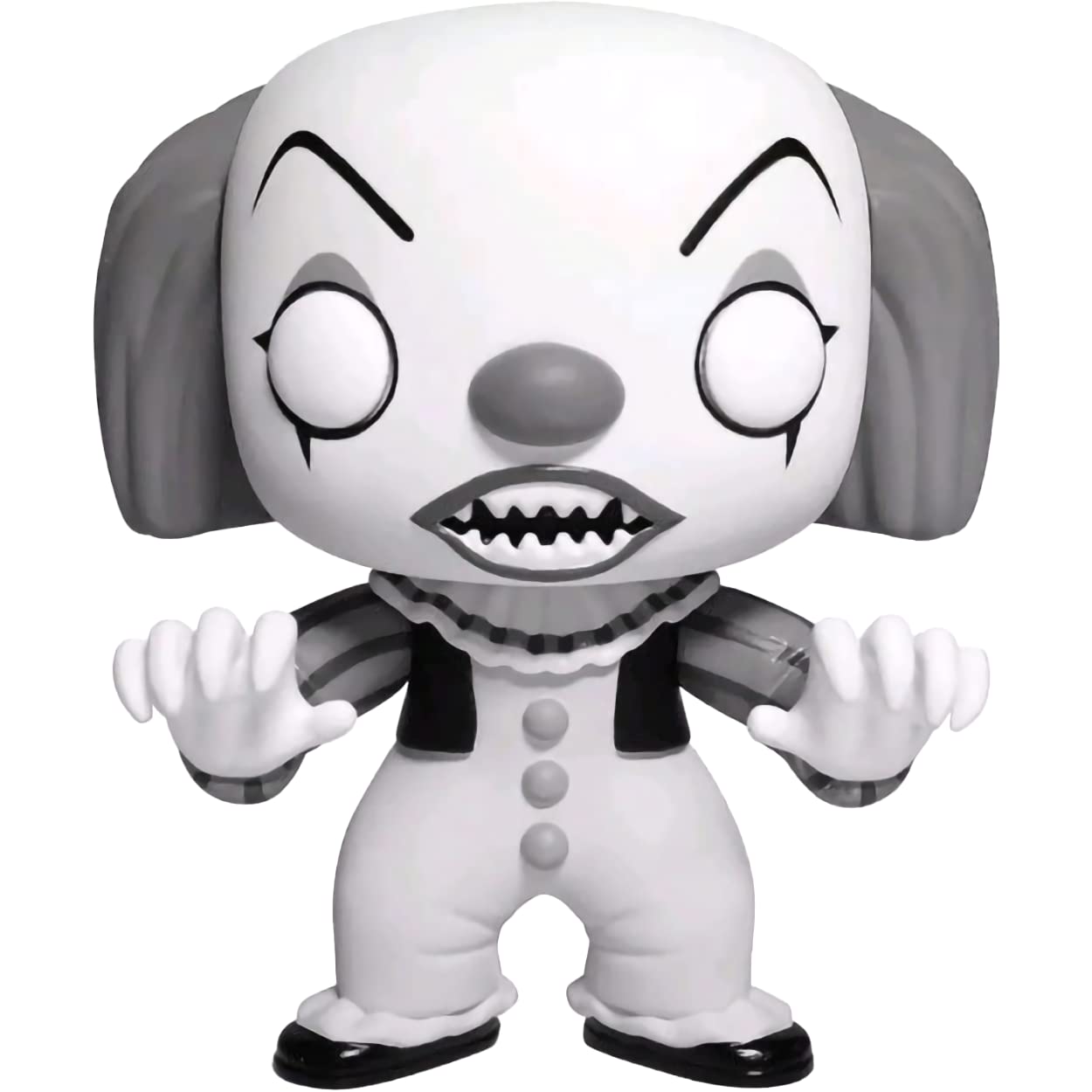 Funko Pennyw i s e (2018 Rhode Island Comic Con Exc): P o p ! Movies Vinyl Figurine Bundle with 1 Compatible 'ToysDiva' Graphic Protector (055-35158 -