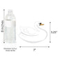 Big Dot of Happiness Swan Soiree - Decorations DIY White Baby Shower or Birthday Party Essentials - Set of 20