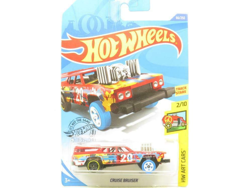 Hot Wheels 2020 Hw Art Cars Cruise Bruiser, Red 66/250
