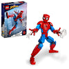 LEGO Marvel Spider-Man Building Toy, Fully Articulated Action Figure, Superhero Movie Set with Web Elements, Gift for Grandchildren, Collectible Model