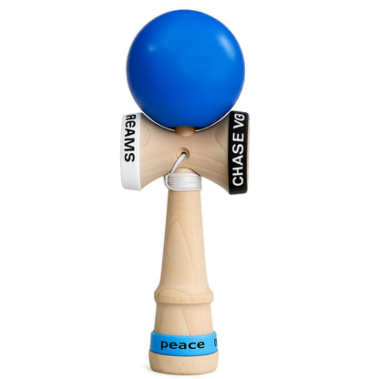 Lanxitown Wooden Kendama Toy Cup and Ball Game Hand Eye Coordination Toys for Beginners Hand Eye Coordination Educational Ball and Cup Game (Blue)