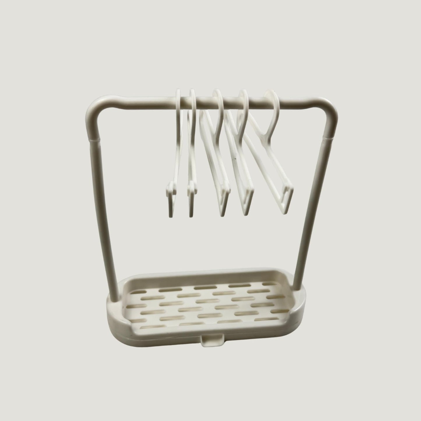 Sunoutdeeal Doll Clothes Rack Set Suitable for Drying and Displaying Dolls Outfits Suitable for Dollhouse Decoration Display Clothing for Labubu