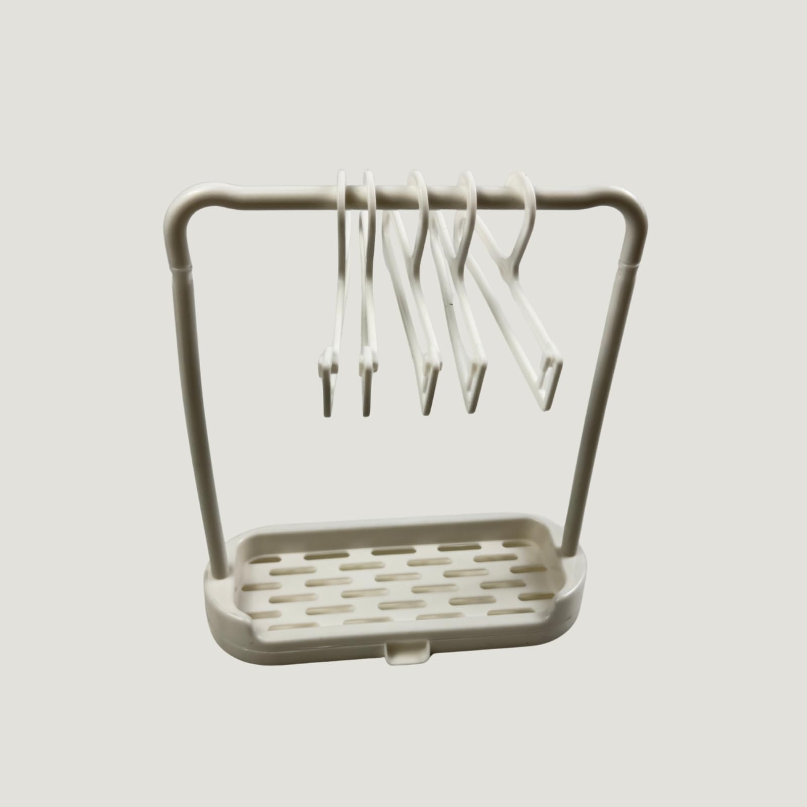 Sunoutdeeal Doll Clothes Rack Set Suitable for Drying and Displaying Dolls Outfits Suitable for Dollhouse Decoration Display Clothing for Labubu