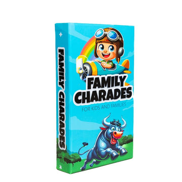 Plearn Pieces Family Charades - for Kids & Families | 4+ Players | Family Bonding Game | Stocking Stuffers | Ages 4+ |