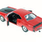 1969 Dodge Coronet Super Bee Red 1/24 Diecast Model Car by Motormax